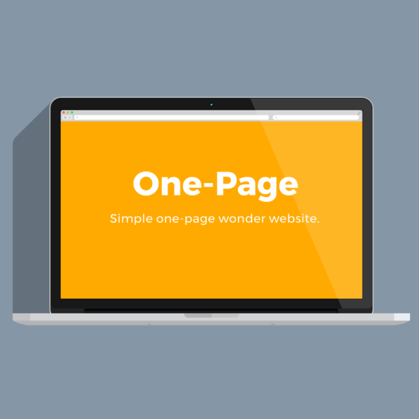 Image illustrant le service de création de site web "one page" proposé par ixibe agence web de proximité SOWINK à Albi dans le Tarn
